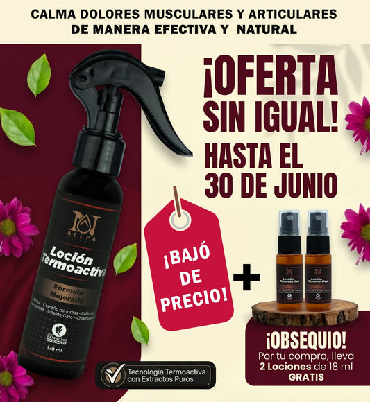 Loción Termoactiva