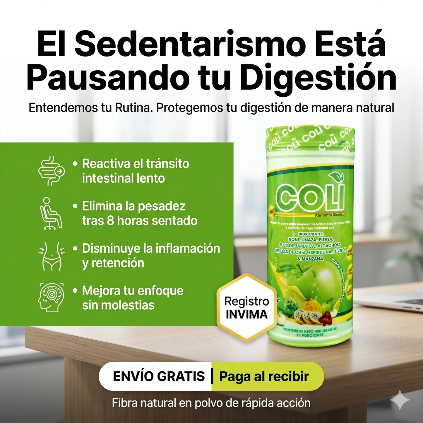 Coli🍃 Fibra Natural